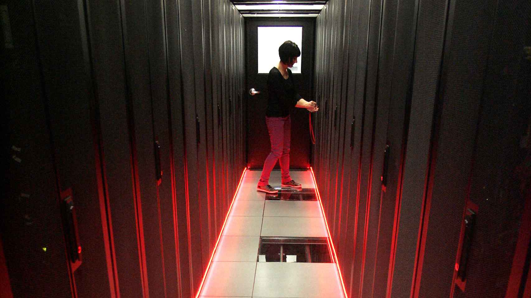 Supercomputador Caléndula, en el Centro de Supercomputación de Castilla y León, en León