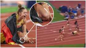 Gina Lueckenkemper y el precio de ser la más rápida de Europa: la herida en su pierna por jugarse el oro