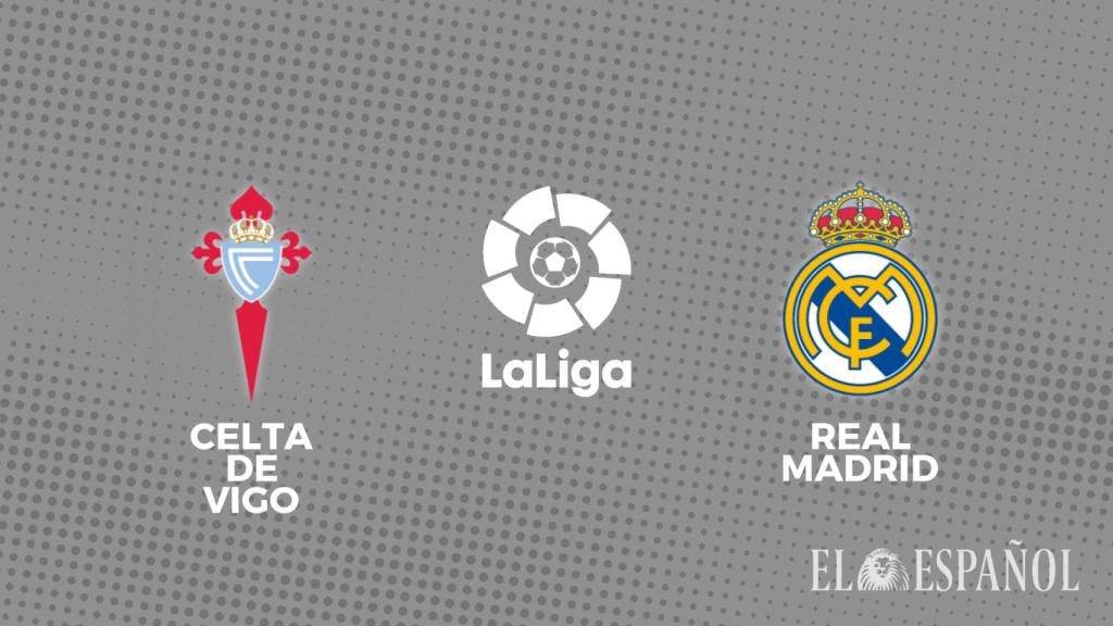 Cartel partido Celta de Vigo - Real Madrid de La Liga 2022/2023