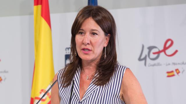 Blanca Fernández, portavoz del Gobierno de Castilla-La Mancha. Foto: JCCM.