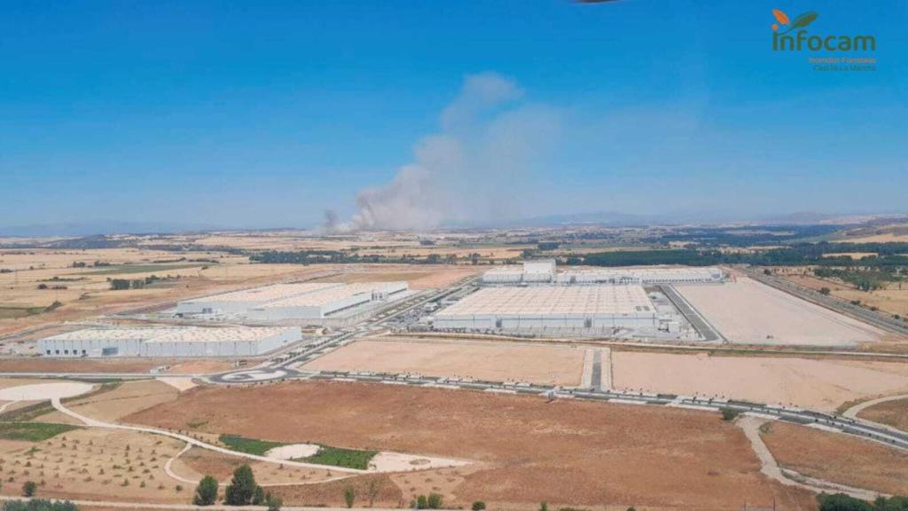 Incendio de Yunquera de Henares del pasado 23 de julio