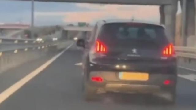 Se viraliza la actitud de una conductora en la A-42 a su paso por Illescas (Toledo).