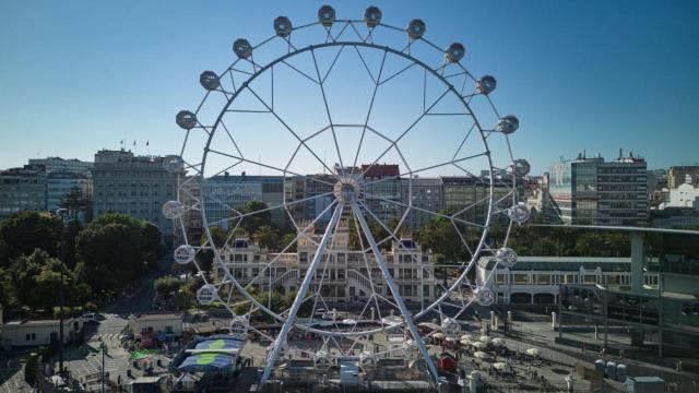 A Coruña no tendrá noria este verano por falta de ubicaciones en el centro de la ciudad