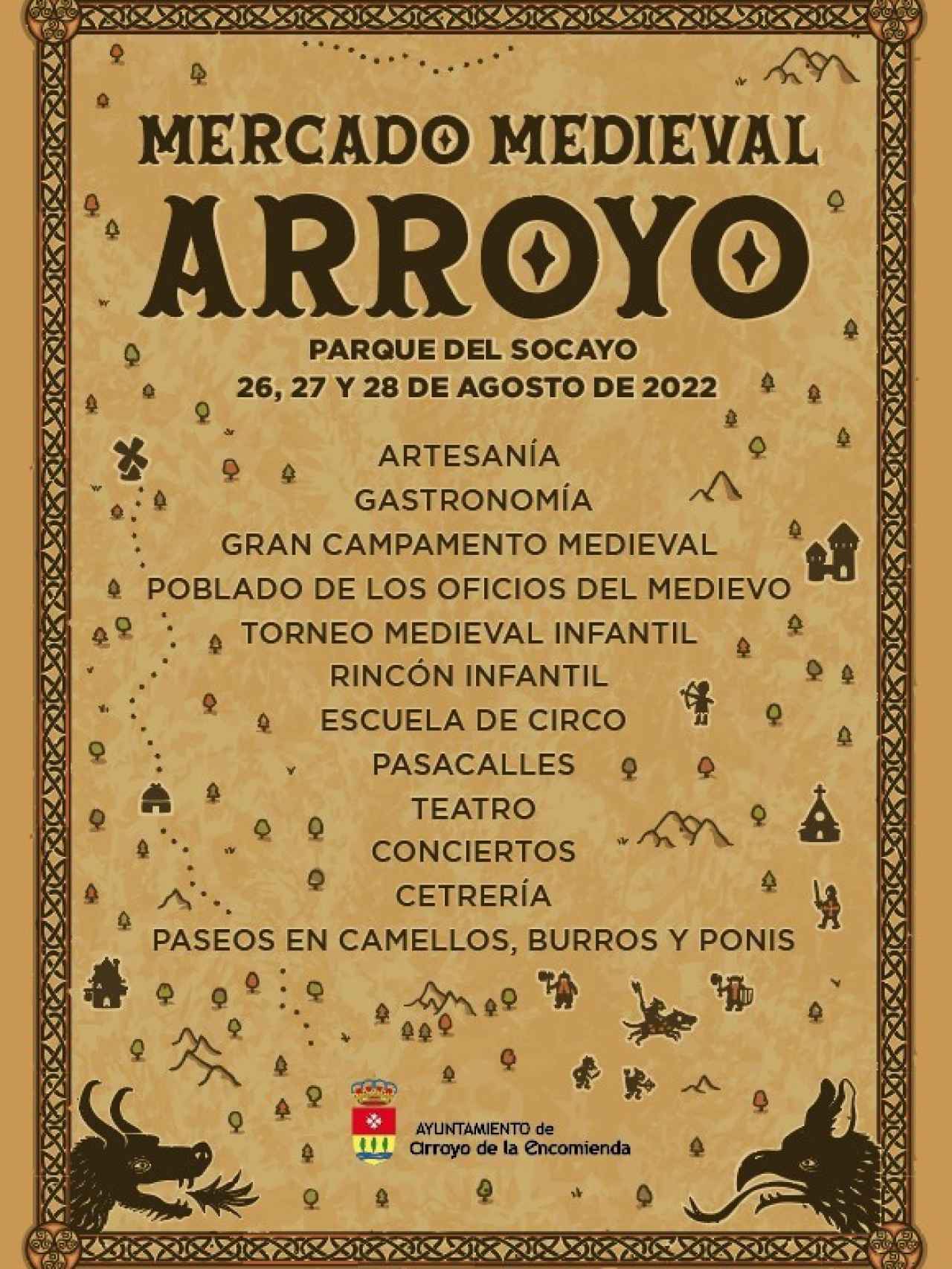 Programa del Mercado Medieval de Arroyo de la Encomienda