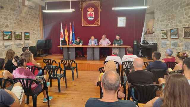 Reunión de coordinación de seguridad ciudadana en el Ayuntamiento de Fermoselle