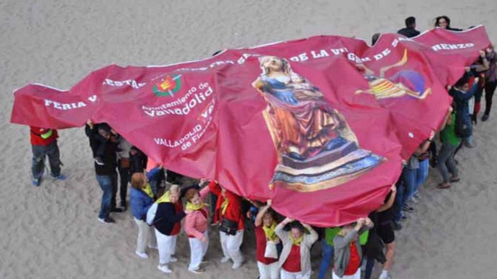 Uno de los récord Guinness de fiestas de Valladolid