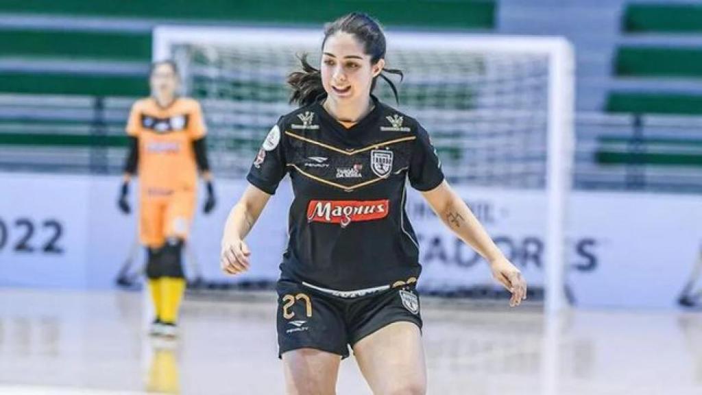 Pietra Medeiros, gran promesa del fútbol sala brasileño de 20 años