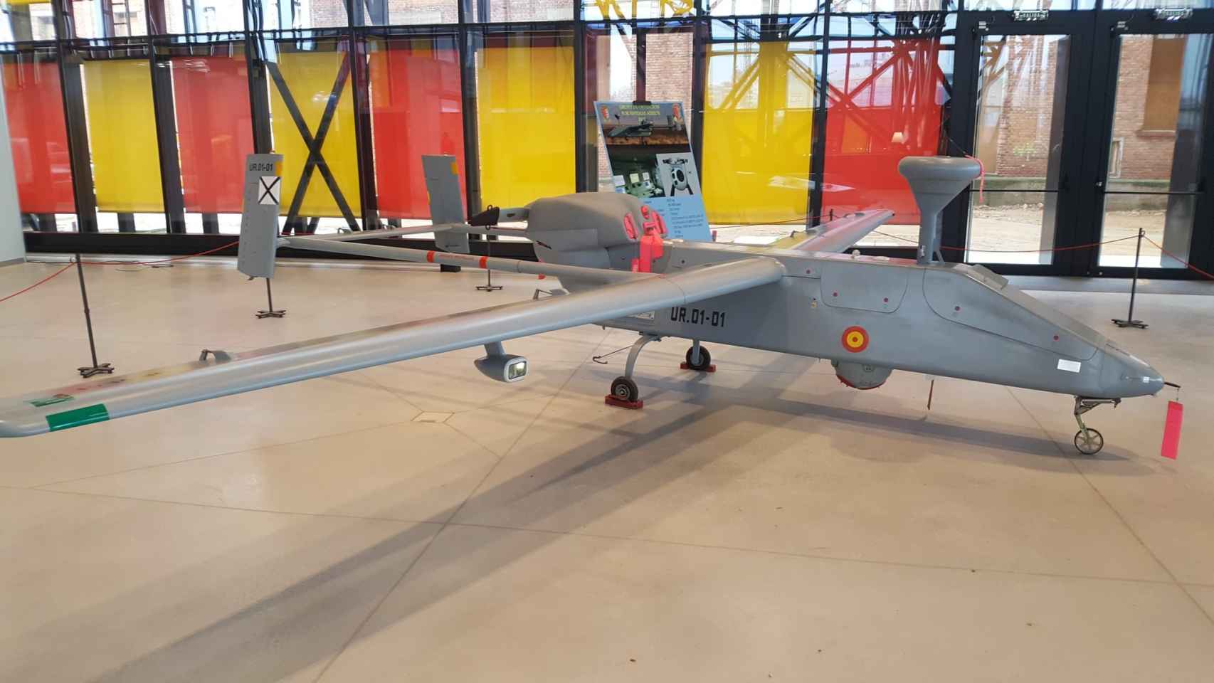 Dron IAI Searcher MK II-J del Ejército de Tierra