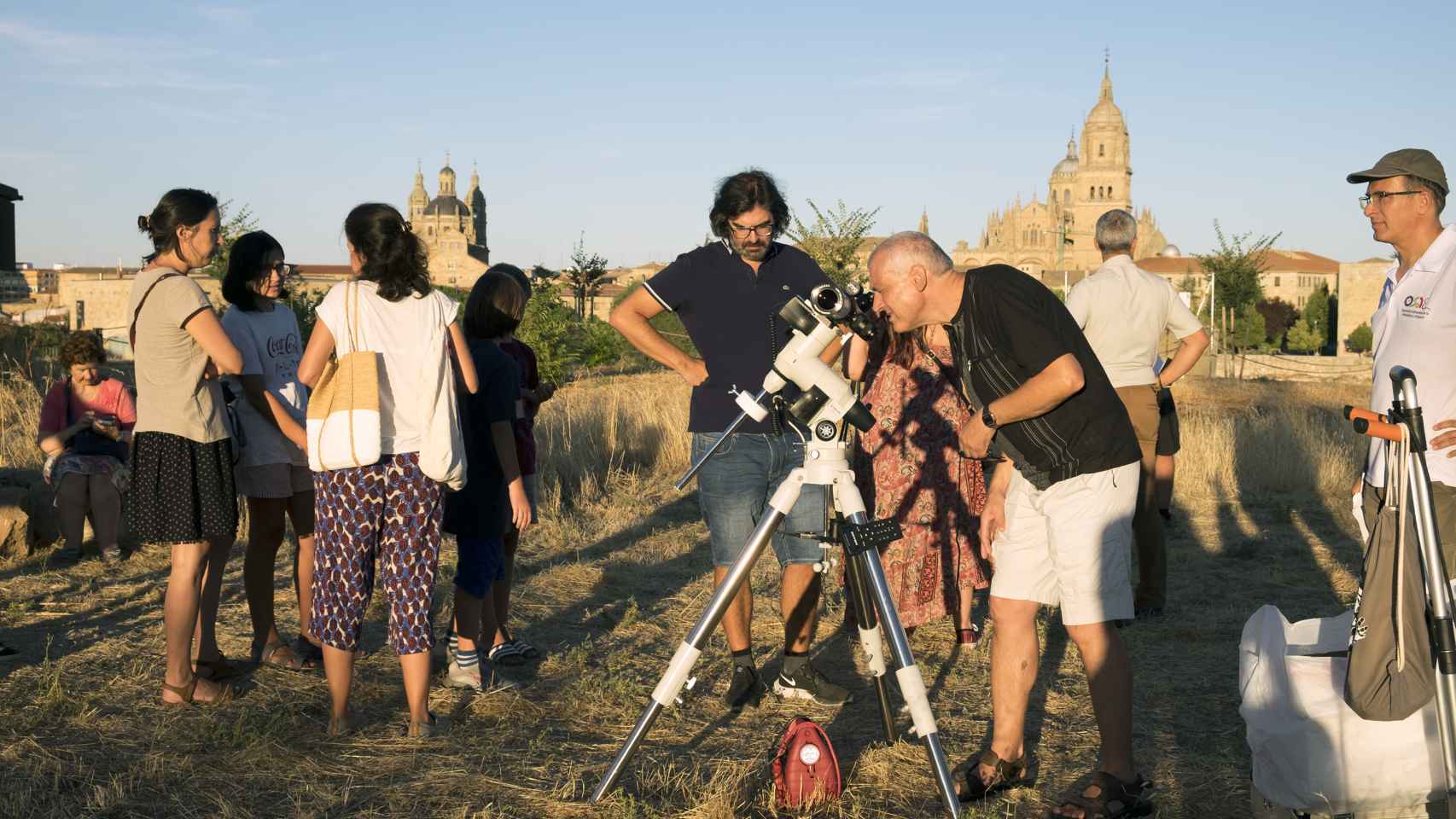 Observación astronómica del Cielo de Salamanca en el cerro de San Vicente