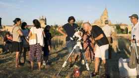 Observación astronómica del Cielo de Salamanca en el cerro de San Vicente