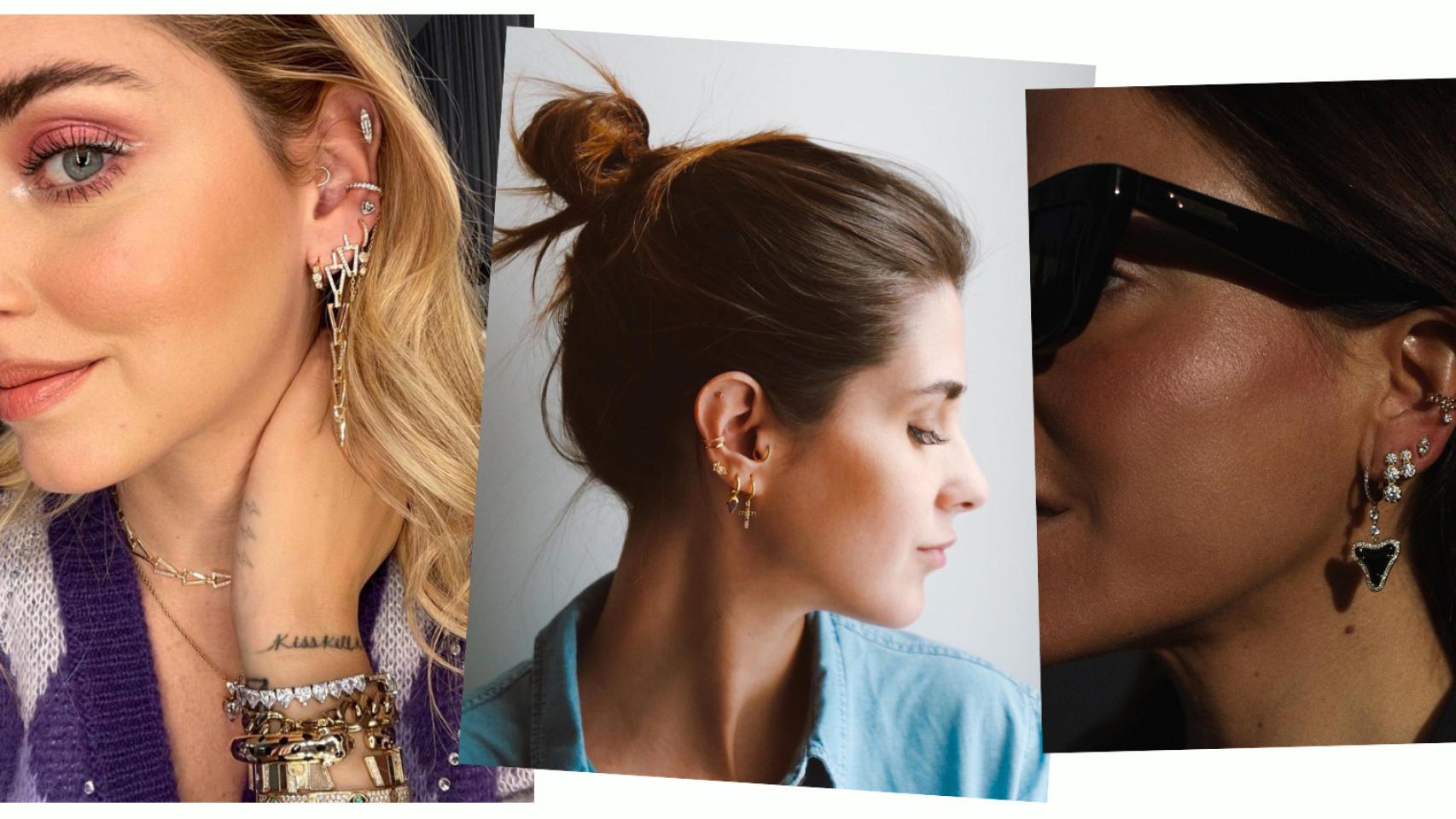 Los ear cuffs son absoluta tendencia este 2022.