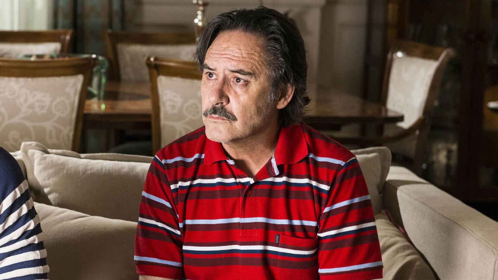 El actor Santiago Ramos en la serie 'Familia'