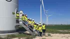 Alumnos de la Universidad de Florida visitan instalaciones renovables de Iberdrola en la provincia