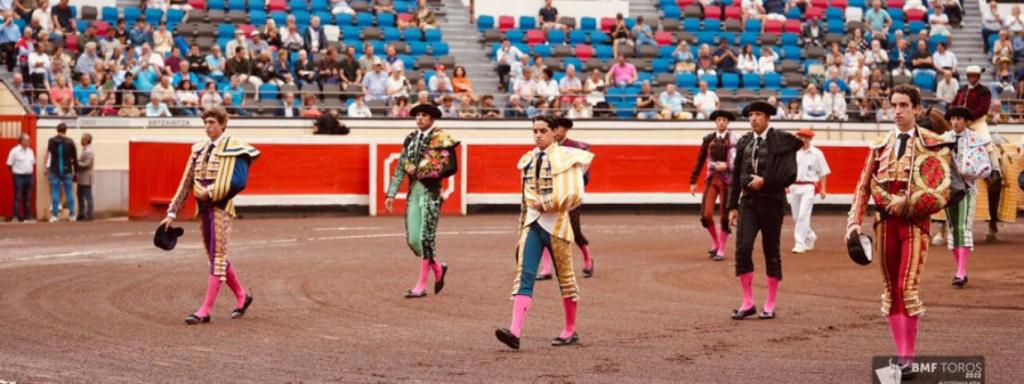 Paseillo en la tercera del abono de Bilbao.