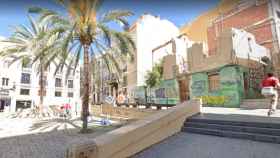 Plaza Quijano, casco antiguo de Alicante.
