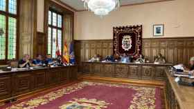 Imagen de la Junta de Gobierno del Ayuntamiento de Palencia.