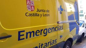 Una ambulancia del Servicio de Emergencias en Zamora