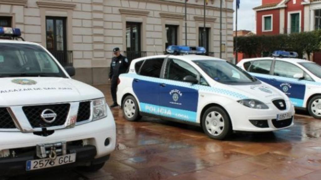 Vehículos de la Policía Local de Alcázar de San Juan (Ciudad Real).