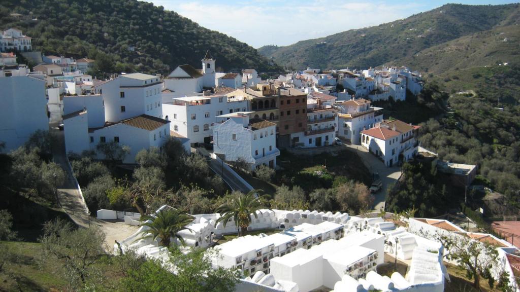 Una imagen de Sayalonga, municipio de la provincia de Málaga.