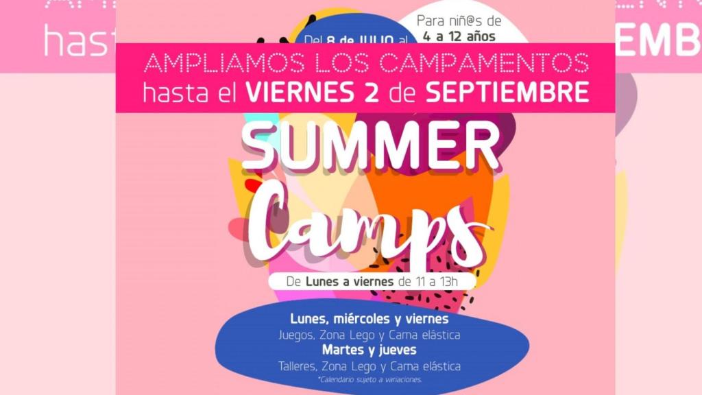 El centro comercial Odeón en Narón (A Coruña) amplía sus ‘Summer Camps’ ante el éxito registrado