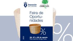 Carballo (A Coruña) acoge del 26 al 28 de agosto su I Feira de Oportunidades