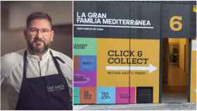 A la izquierda, el chef Dani García. A la derecha, la cocina fantasma.