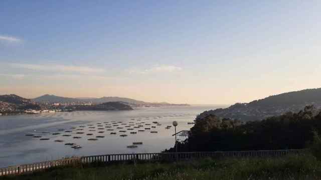 Mirador de A Fontenla, en Domaio (Pontevedra).