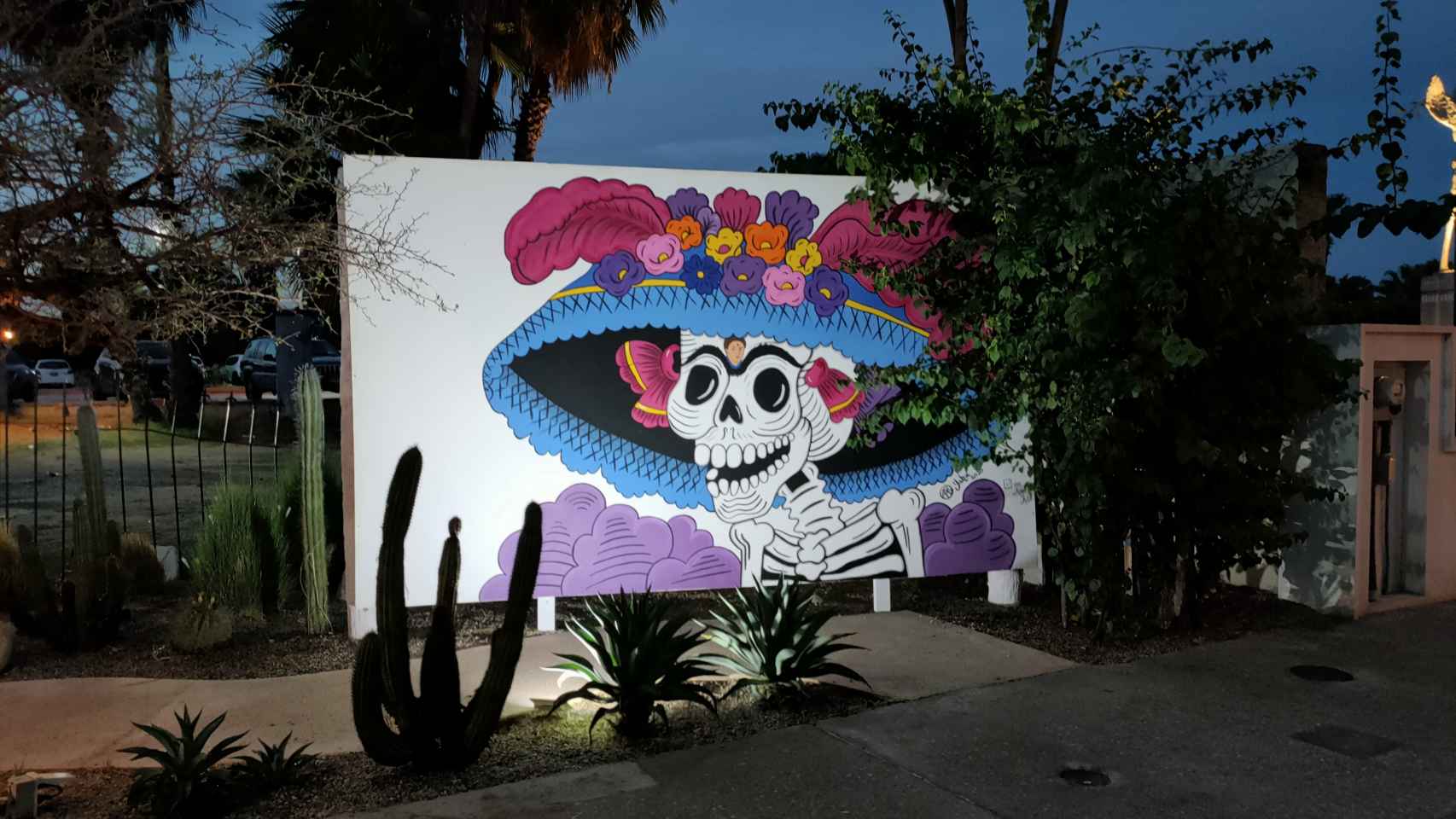 Un mural en las calles de San José del Cabo (México).