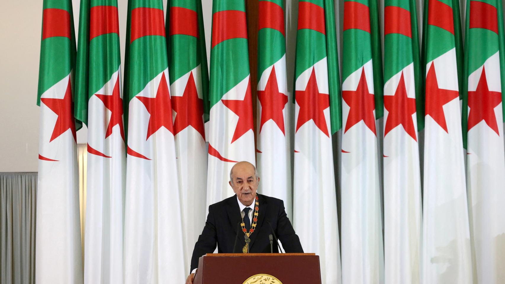 El presidente de Argelia, Abdelmadjid Tebboune