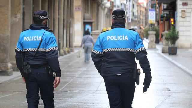 Policía local de Palencia. Foto: archivo