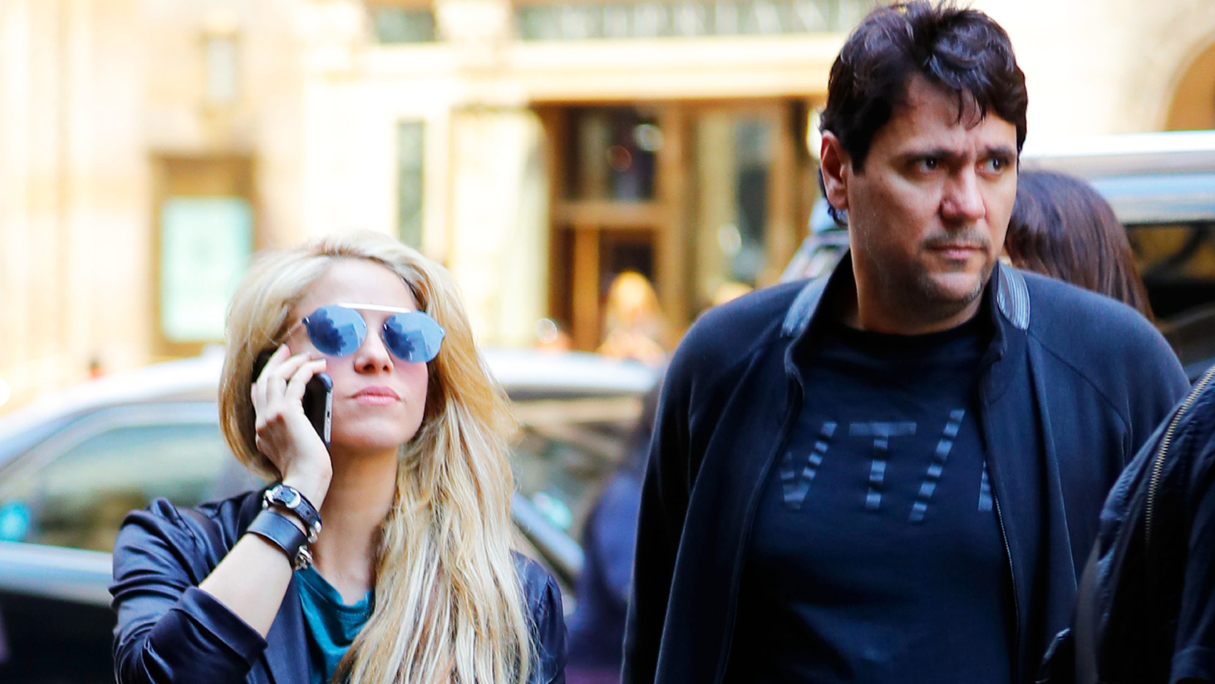 Shakira y su hermano Tonino, en una imagen de archivo de 2017.