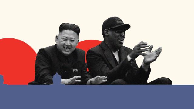 Kim Jong-un y Dennis Rodman