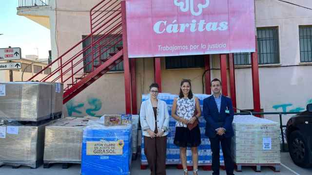 Mercadona cede 4 toneladas de alimentos a Cáritas Provincial en Cuenca