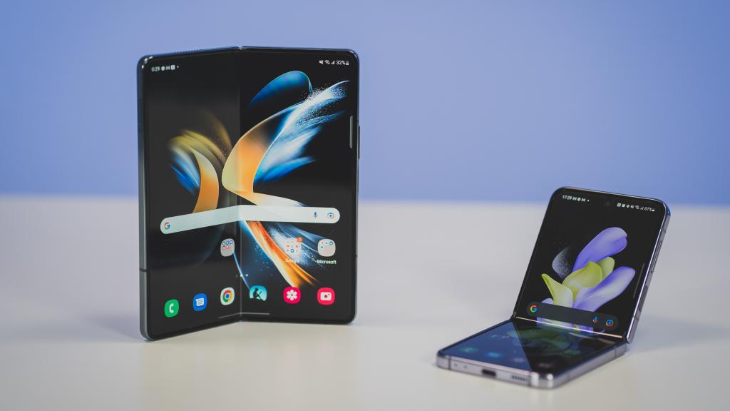 Samsung Galaxy ZFold 4 y Z Flip 4