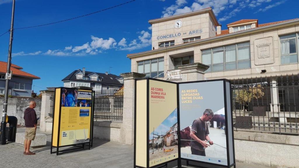 Ares (A Coruña) retoma la exposición sobre los oficios del mar y la actividad pesquera