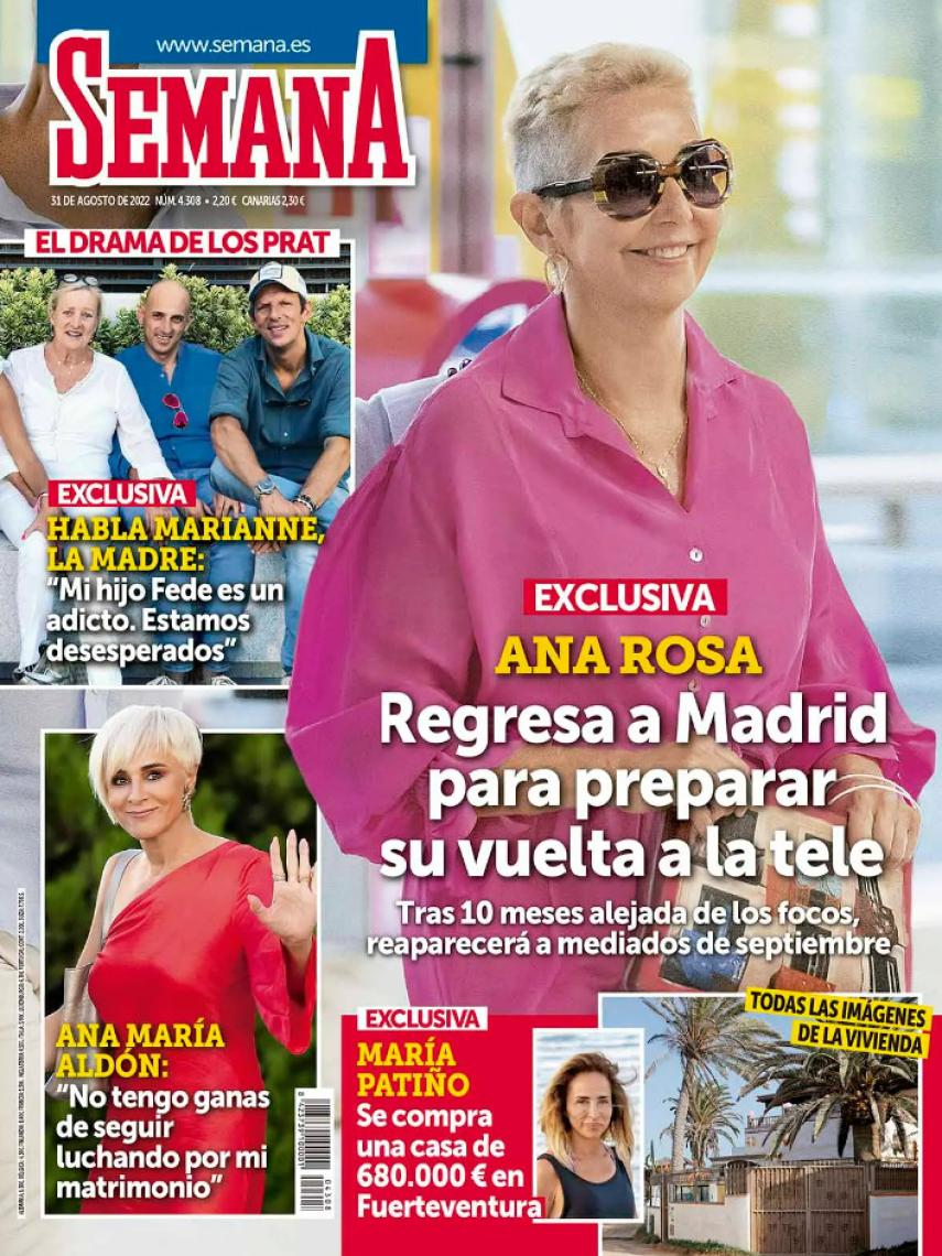 Portada de la revista 'Semana' de este miércoles 24 de agosto.