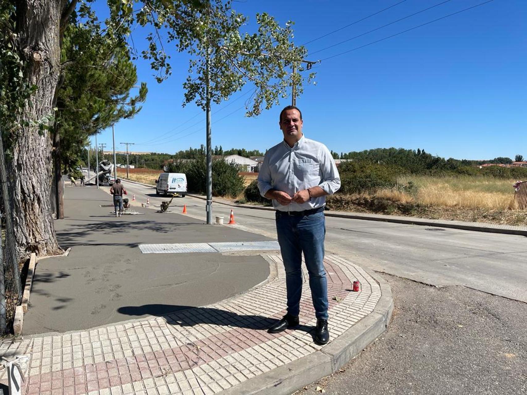 El Camino de Carbajosa, en Santa Marta de Tormes (Salamanca).