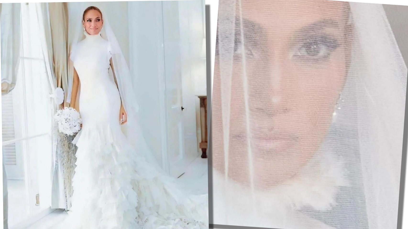 La cantante ha desvelado sus trajes nupciales, todos firmados por Ralph Lauren | Fotos: On The JLo