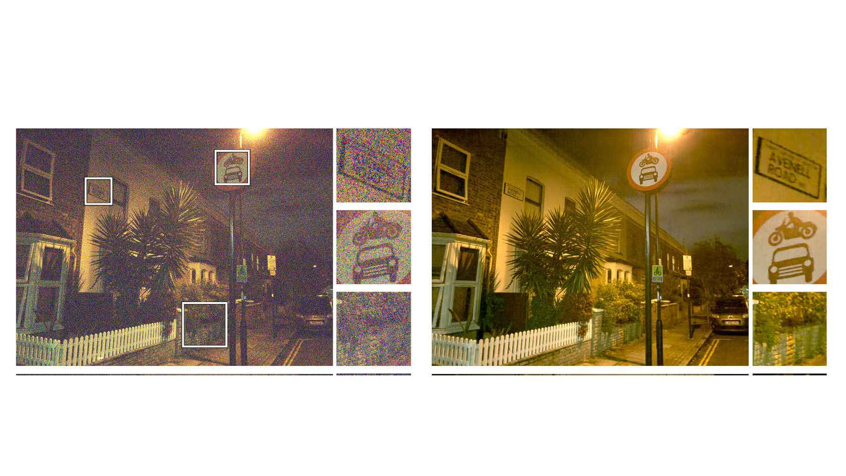 El proyecto de Google Research ha conseguido eliminar el ruido de las fotos nocturnas