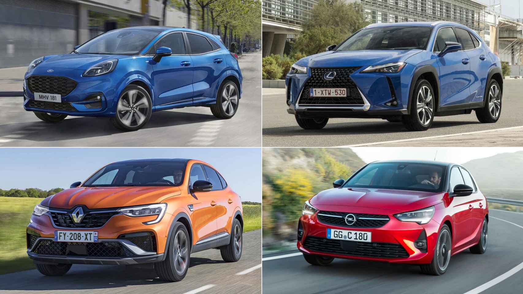 Ford Puma, Lexus UX, Renault Captur:  los coches nuevos con entrega casi inmediata, sin esperas