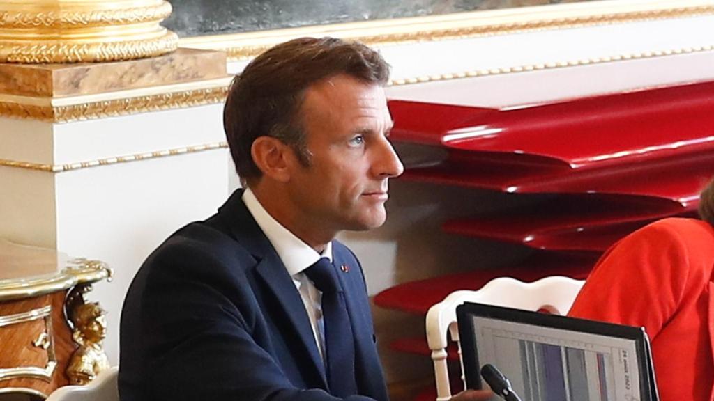 Emmanuel Macron, este miércoles.