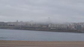 A Coruña esta mañana.