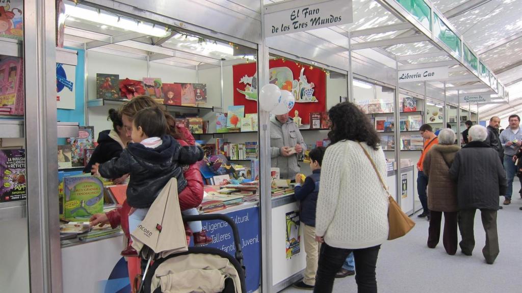 Feria del Libro de Santiago de Compostela en una foto de archivo.