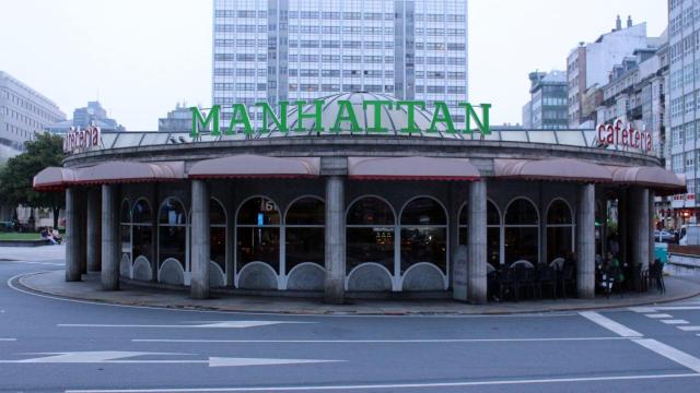 La Cafetería Manhattan de A Coruña.