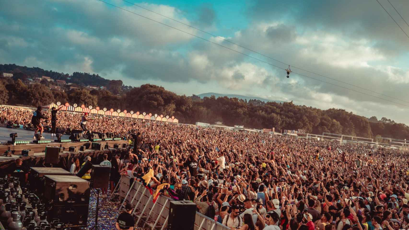 Imagen del Reggaeton Beach Festival de Nigrán.