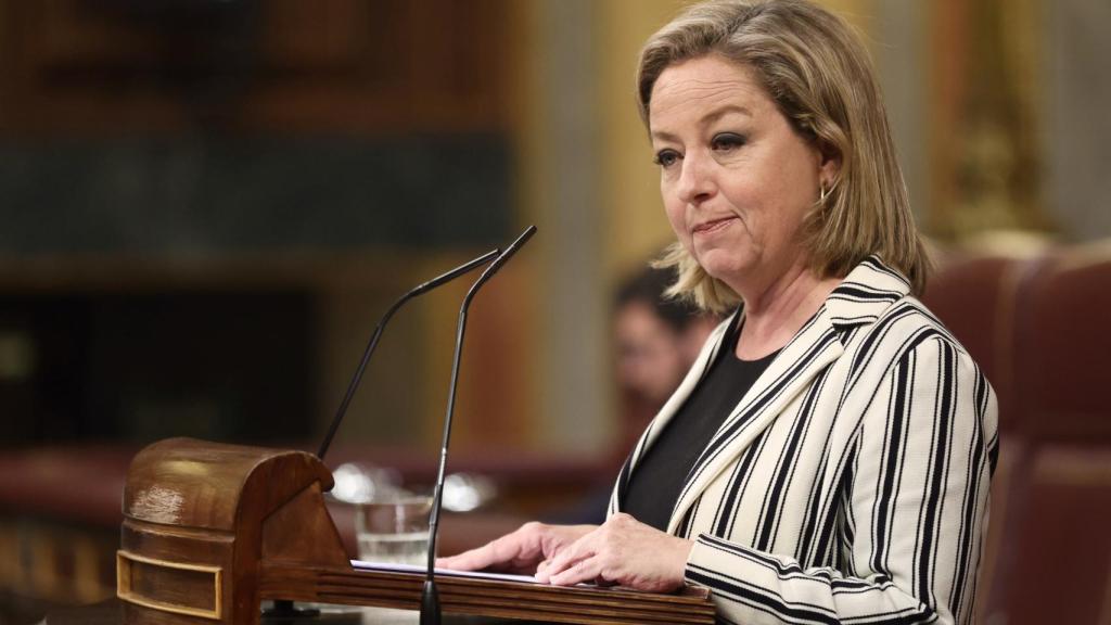 La portavoz de Coalición Canaria, Ana Oramas, en el Congreso de los Diputados.