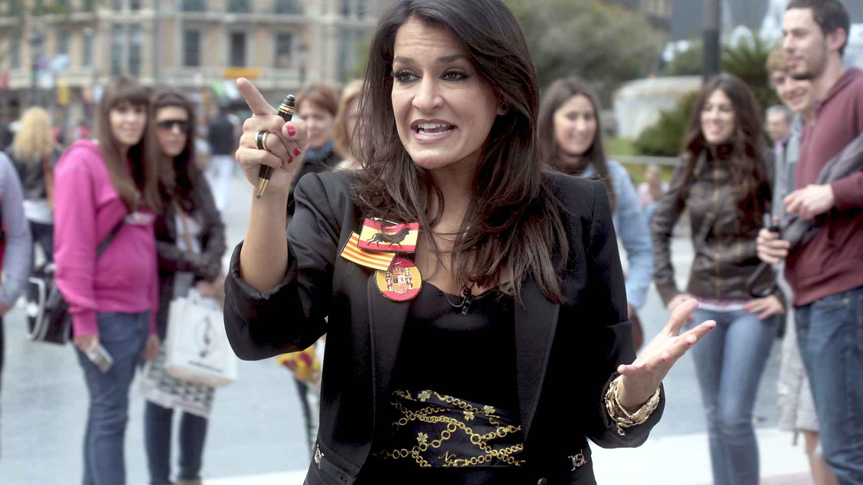 Aída Nizar en una fotografía tomada en abril de 2012, en Barcelona.