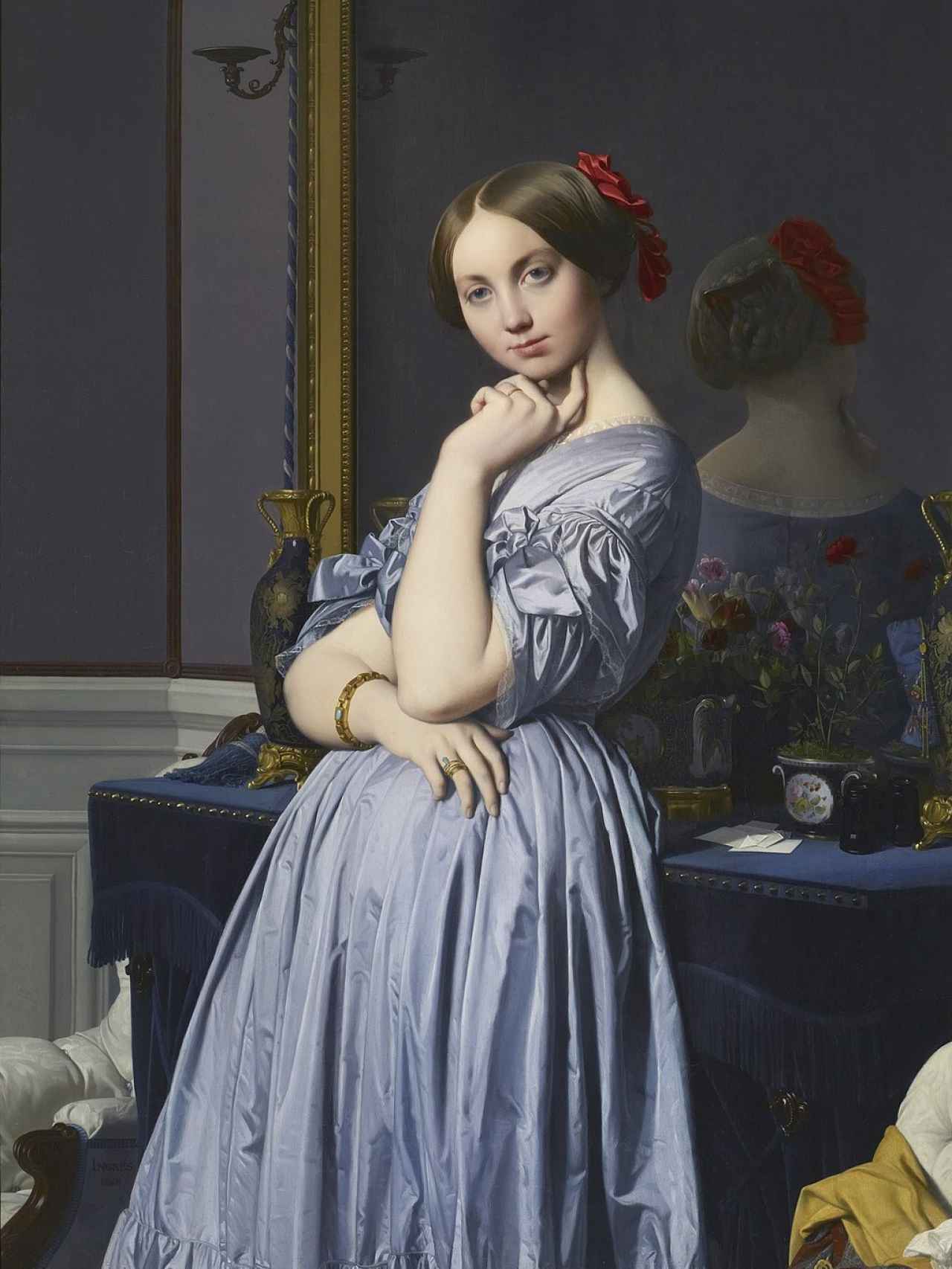 Louise, Princesse de Broglie (1845), Jean-Auguste-Dominique Ingres.