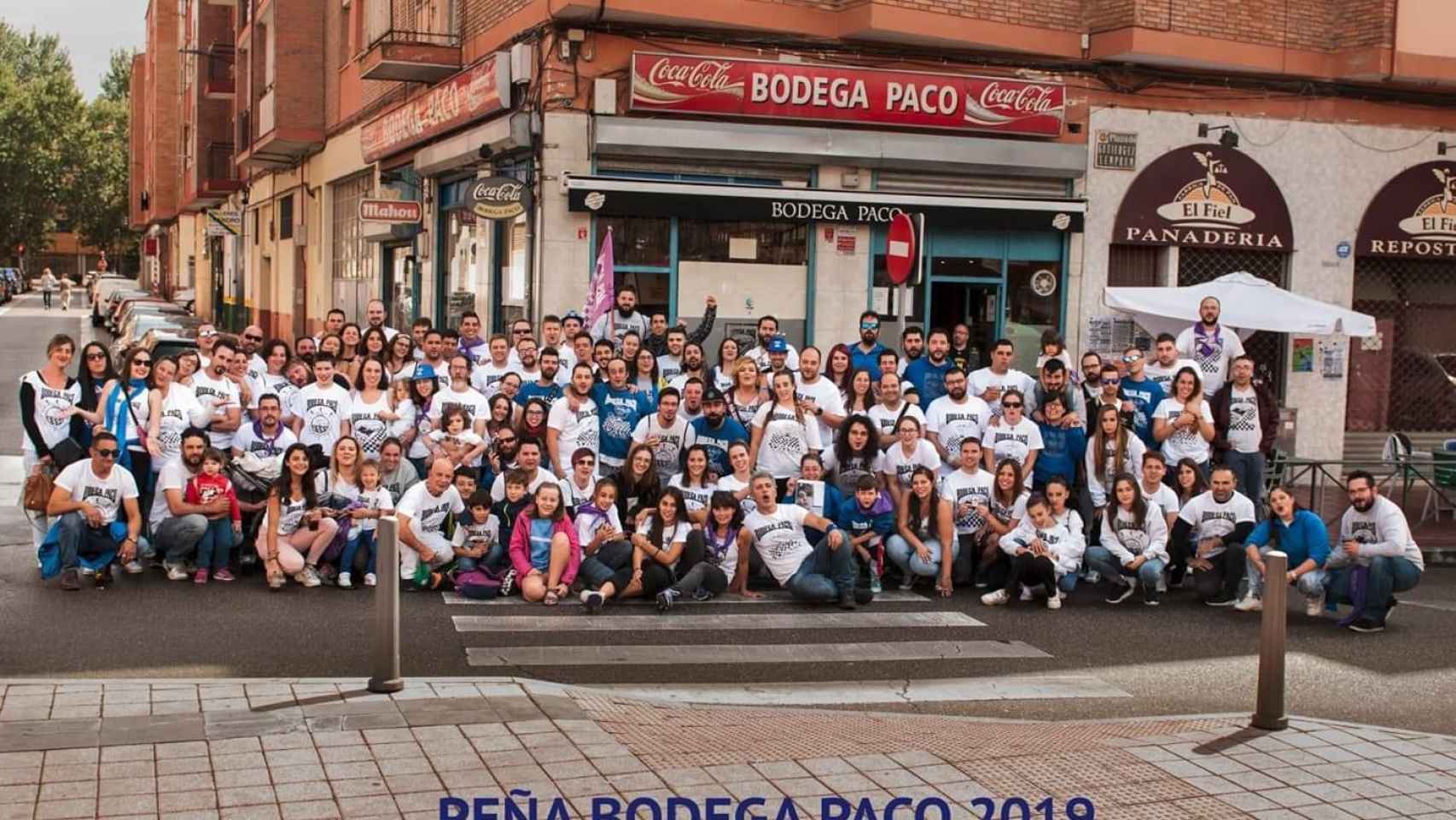 Peña Bodega Paco en las fiestas de Valladolid 2019