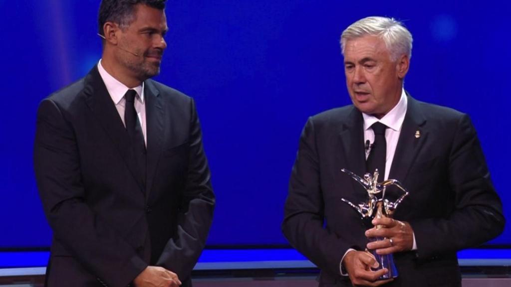 Ancelotti, Mejor Entrenador del Año
